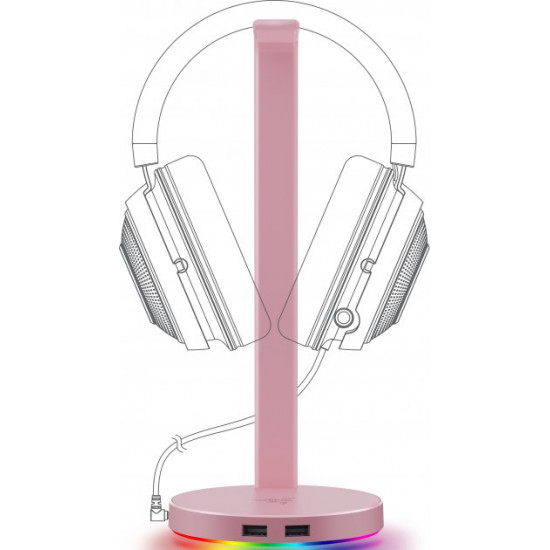 Підставка для навушників Razer Base Station V2 Chroma Quartz Підставка для навушників Razer Base Station V2 Chroma Quartz