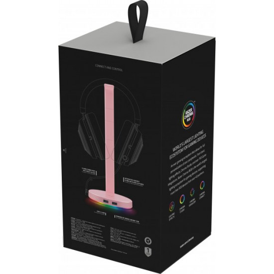 Підставка для навушників Razer Base Station V2 Chroma Quartz Підставка для навушників Razer Base Station V2 Chroma Quartz