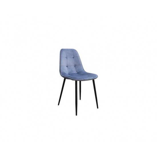 Chair for kitchen, cafe, bar fabric + painted metal M-01-3 Vetro Mebel Gray Chair for kitchen, cafe, bar fabric + painted metal M-01-3 Vetro Mebel Gray