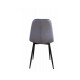 Chair for kitchen, cafe, bar fabric + painted metal M-01-3 Vetro Mebel Gray Chair for kitchen, cafe, bar fabric + painted metal M-01-3 Vetro Mebel Gray