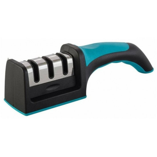Стругачка для ножів кухонна ручна Sharpener RS-168 Блакитна Стругачка для ножів кухонна ручна Sharpener RS-168 Блакитна