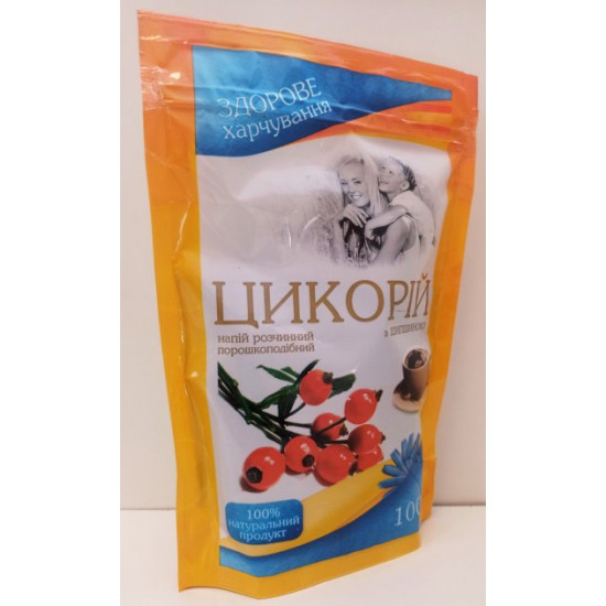 Instant drink from rosehip root Galka Chicory with rosehip, 100g Instant drink from rosehip root Galka Chicory with rosehip, 100g