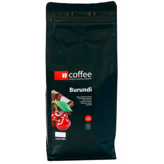 Кава зернова Ucoffee - Burundi 100% Арабіка 100 г К545/8 Кава зернова Ucoffee - Burundi 100% Арабіка 100 г К545/8