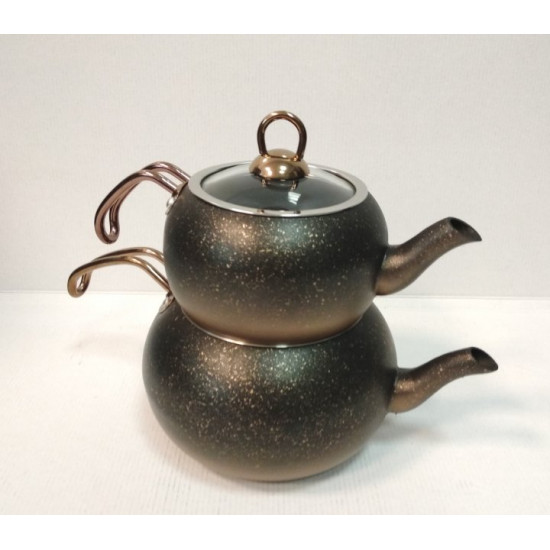 Двоярусний чайник OMS Collection 8210-M Bronze (1/2 л) Двоярусний чайник OMS Collection 8210-M Bronze (1/2 л)