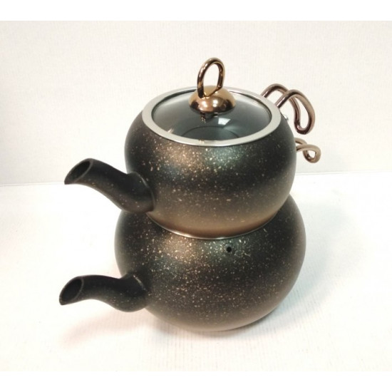 Двоярусний чайник OMS Collection 8210-M Bronze (1/2 л) Двоярусний чайник OMS Collection 8210-M Bronze (1/2 л)