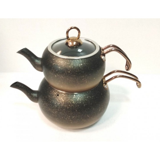 Двоярусний чайник OMS Collection 8210-M Bronze (1/2 л) Двоярусний чайник OMS Collection 8210-M Bronze (1/2 л)