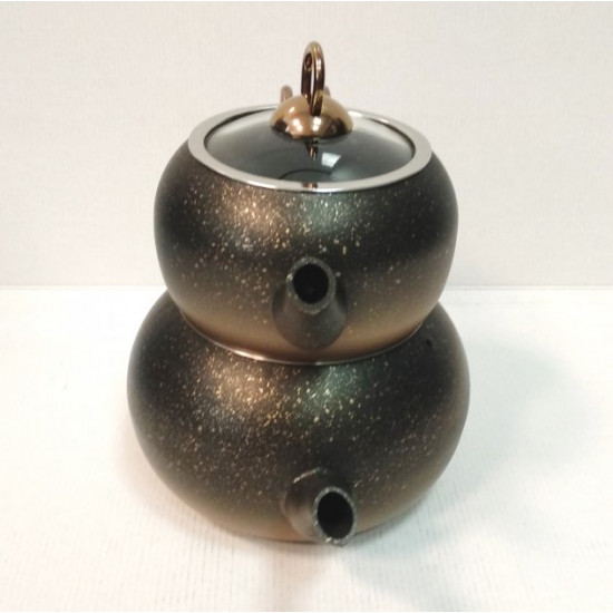 Двоярусний чайник OMS Collection 8210-M Bronze (1/2 л) Двоярусний чайник OMS Collection 8210-M Bronze (1/2 л)