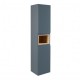 Пенал подвесной Qtap Robin 350х1650х316 Graphite/Whitish oak QT1376PP1652RGWO Пенал подвесной Qtap Robin 350х1650х316 Graphite/Whitish oak QT1376PP1652RGWO