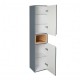 Пенал подвесной Qtap Robin 350х1650х316 Graphite/Whitish oak QT1376PP1652RGWO Пенал подвесной Qtap Robin 350х1650х316 Graphite/Whitish oak QT1376PP1652RGWO
