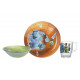 Children's set Luminarc Disney Monsters, 3 items P9261 Children's set Luminarc Disney Monsters, 3 items P9261