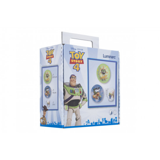 Набор детский Luminarc Disney Toy Story, 3 предмета P9344 Набор детский Luminarc Disney Toy Story, 3 предмета P9344