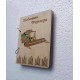 Wooden notebook 