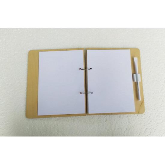 Wooden notebook for farmer agronomist (on rings with pen), wooden diary Wooden notebook for farmer agronomist (on rings with pen), wooden diary