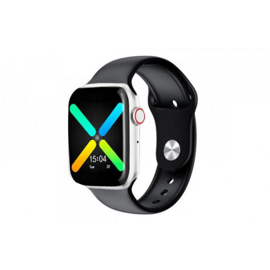 Розумні Смарт Годинник Smart Watch бездротова зарядка для ios/android Х7 Чорний