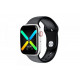 Розумні Смарт Годинник Smart Watch бездротова зарядка для ios/android Х7 Чорний