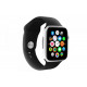 Розумні Смарт Годинник Smart Watch бездротова зарядка для ios/android Х7 Чорний