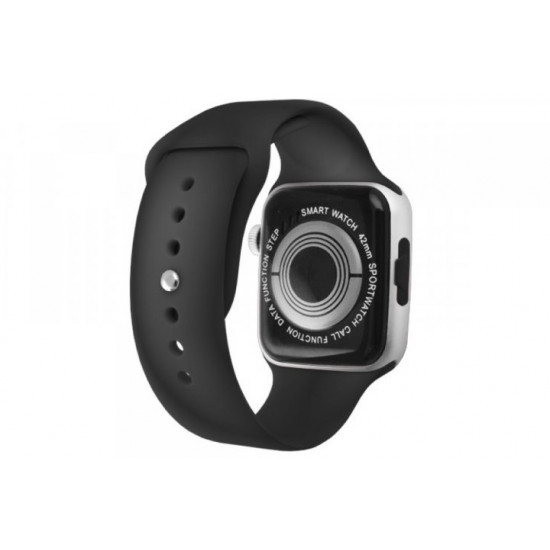 Розумні Смарт Годинник Smart Watch бездротова зарядка для ios/android Х7 Чорний
