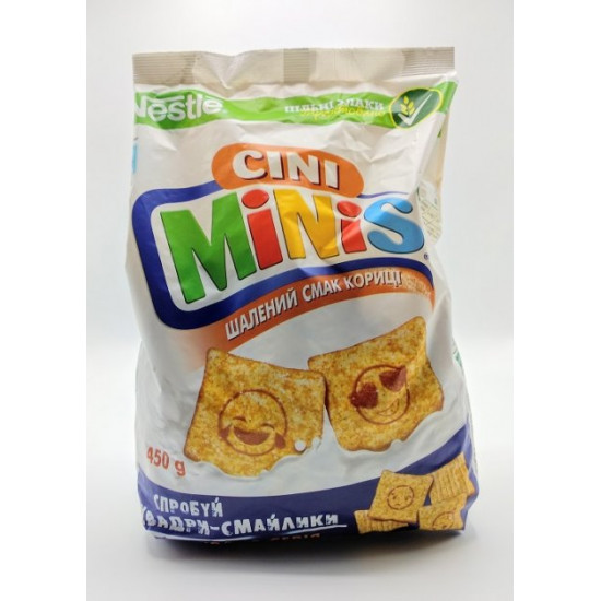 Сухий сніданок NESTLE CINI-MINIS 450г (5900020031747) Сухий сніданок NESTLE CINI-MINIS 450г (5900020031747)