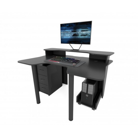 ГЕЙМЕРСКИЙ ИГРОВОЙ СТОЛ ZEUS™ IGROK-4 чёрный ГЕЙМЕРСКИЙ ИГРОВОЙ СТОЛ ZEUS™ IGROK-4 чёрный
