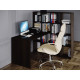 Computer desk with shelving Id8211 Wenge dark Computer desk with shelving Id8211 Wenge dark