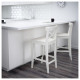 Стілець барний IKEA INGOLF білий 63 см 101.226.47 Стілець барний IKEA INGOLF білий 63 см 101.226.47