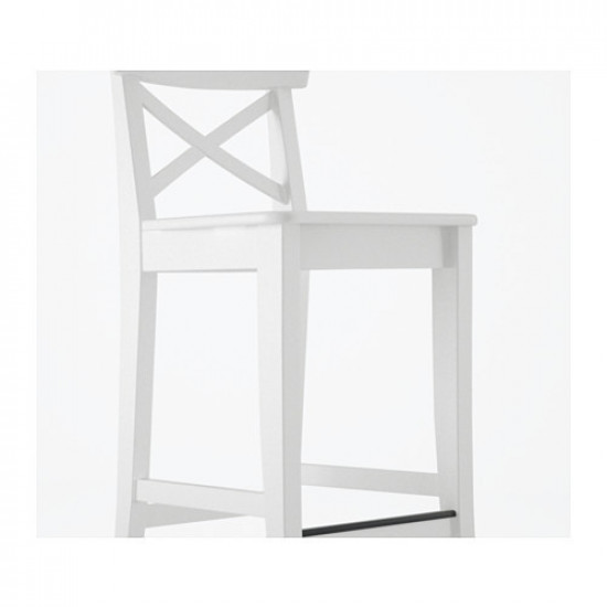 Bar stool IKEA INGOLF white 001.217.66 Bar stool IKEA INGOLF white 001.217.66