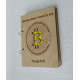 Wooden notebook 