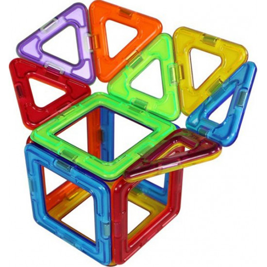 Magnetic construction set Magplayer 45 elements (MPA-45) Magnetic construction set Magplayer 45 elements (MPA-45)
