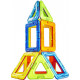 Magnetic construction set Magplayer 45 elements (MPA-45) Magnetic construction set Magplayer 45 elements (MPA-45)