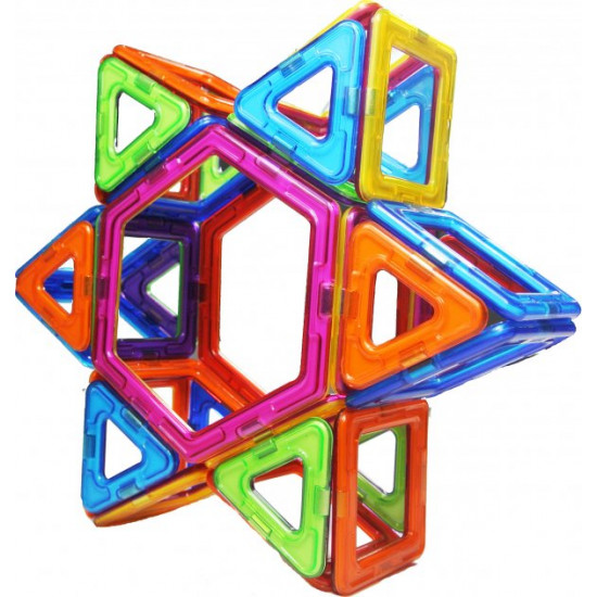 Magnetic construction set Magplayer 98 elements (MPA-98) Magnetic construction set Magplayer 98 elements (MPA-98)