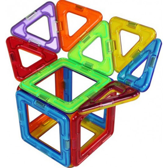 Magnetic construction set Magplayer 118 elements (MPT-118) Magnetic construction set Magplayer 118 elements (MPT-118)