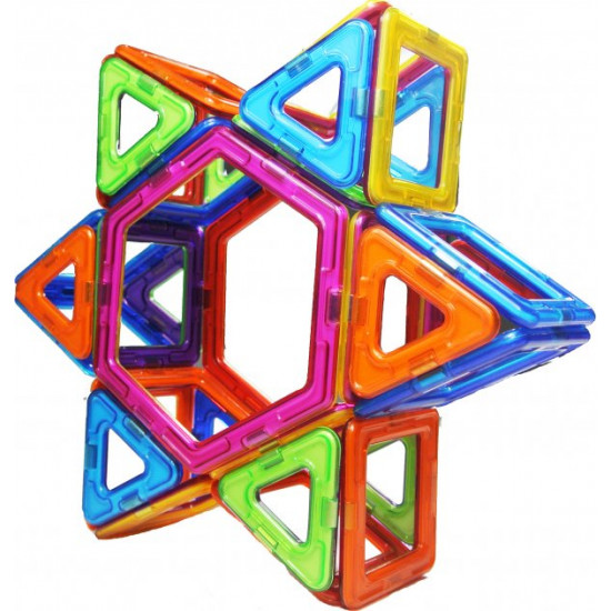 Magnetic construction set Magplayer 118 elements (MPT-118) Magnetic construction set Magplayer 118 elements (MPT-118)