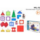 Magplayer magnetic tiles 112 pieces (MPL-112) Magplayer magnetic tiles 112 pieces (MPL-112)
