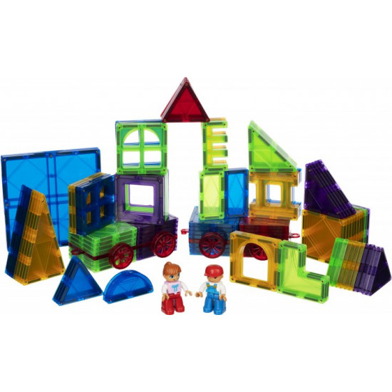 Magplayer magnetic tiles 112 pieces (MPL-112) Magplayer magnetic tiles 112 pieces (MPL-112)