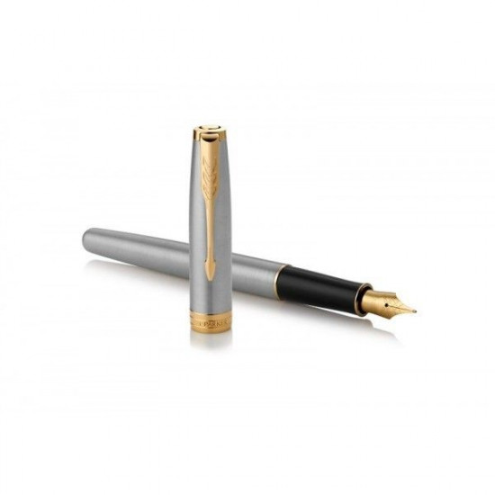 Перова ручка Parker SONNET 17 Stainless Steel GT 84 111 Перова ручка Parker SONNET 17 Stainless Steel GT 84 111