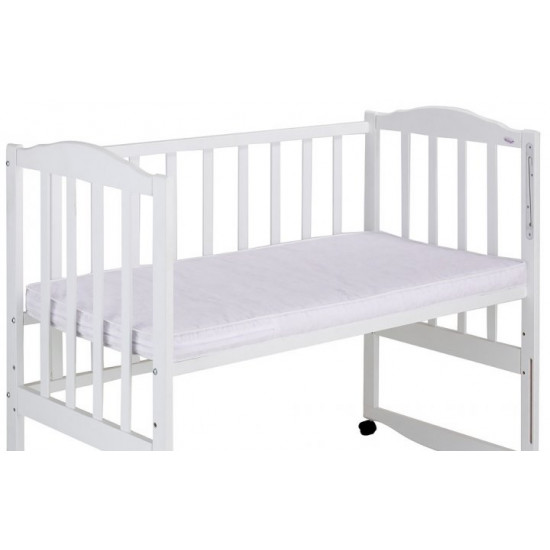 Матрац Babyroom BKPK-7 (кокос, поролон, кокос) 7 см. білий