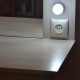 Dressing table 5 drawers and mirror Zerka height 160 cm light Chamonix oak Dressing table 5 drawers and mirror Zerka height 160 cm light Chamonix oak
