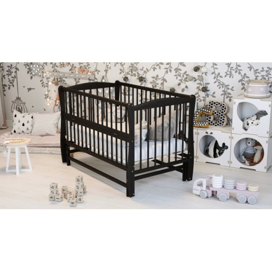 Children's bed Dubik-M Elite with wenge pendulum Children's bed Dubik-M Elite with wenge pendulum