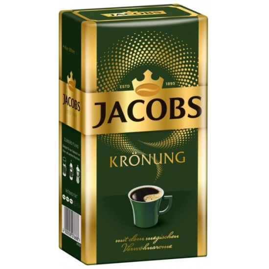 Кава мелена Jacobs Kronung 500 г (4000508076688) Кава мелена Jacobs Kronung 500 г (4000508076688)