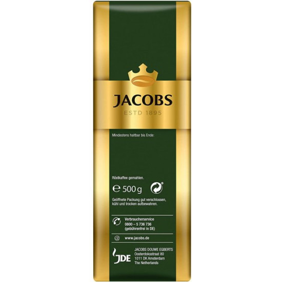 Кава мелена Jacobs Kronung 500 г (4000508076688) Кава мелена Jacobs Kronung 500 г (4000508076688)