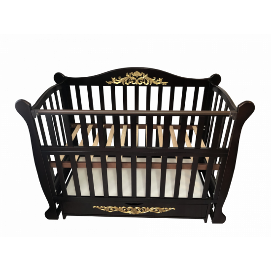 Кровать детская Baby Comfort Лотос с ящиком венге Кровать детская Baby Comfort Лотос с ящиком венге
