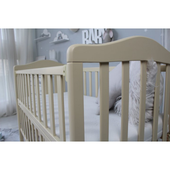 Кровать детская Baby Comfort ЛД4 слоновая кость с ящиком Кровать детская Baby Comfort ЛД4 слоновая кость с ящиком