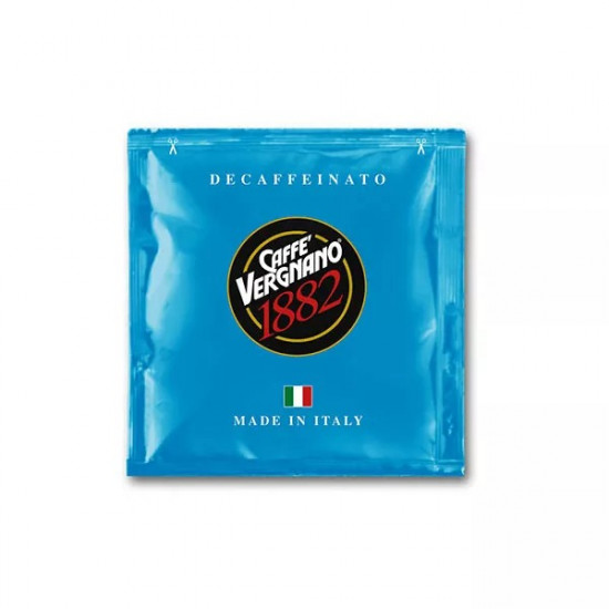 Кофе в чалде Caffe Vergnano 1882 Decaffeinato, 1 шт., 44 мм. Кофе в чалде Caffe Vergnano 1882 Decaffeinato, 1 шт., 44 мм.
