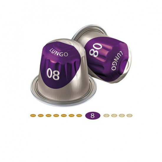 Coffee capsule Jacobs Lungo 8 Intenso, 1 pc. Nespresso Coffee capsule Jacobs Lungo 8 Intenso, 1 pc. Nespresso
