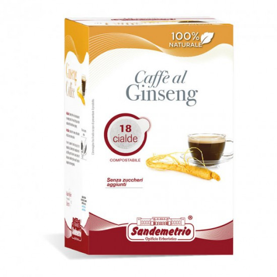 Кофе в чалдах Sandemetrio Caffè Al Ginseng, 18 шт. Кофе в чалдах Sandemetrio Caffè Al Ginseng, 18 шт.