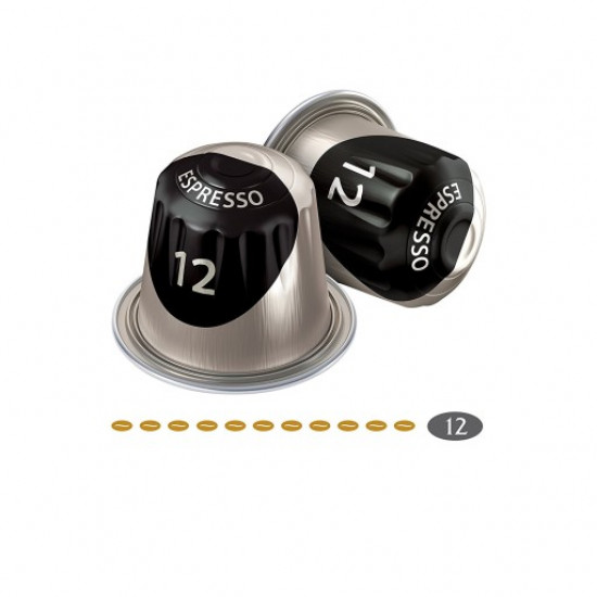 Coffee capsules Jacobs Espresso 12 Ristretto, 20 Nespresso capsules Coffee capsules Jacobs Espresso 12 Ristretto, 20 Nespresso capsules