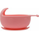 Тарелка Kinderenok Happy Meal на присоске силиконовая Розовая (201113) Тарелка Kinderenok Happy Meal на присоске силиконовая Розовая (201113)