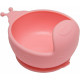 Тарелка Kinderenok Happy Meal на присоске силиконовая Розовая (201113) Тарелка Kinderenok Happy Meal на присоске силиконовая Розовая (201113)