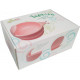 Тарелка Kinderenok Happy Meal на присоске силиконовая Розовая (201113) Тарелка Kinderenok Happy Meal на присоске силиконовая Розовая (201113)