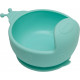 Тарілка Kinderenok Happy Meal на силіконовій присосці Блакитна (221113) Тарілка Kinderenok Happy Meal на силіконовій присосці Блакитна (221113)